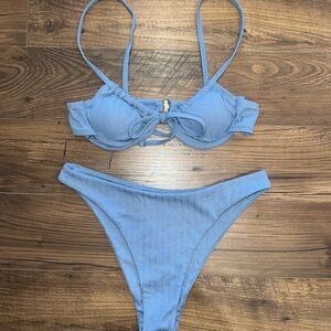 Blue Bikini Set